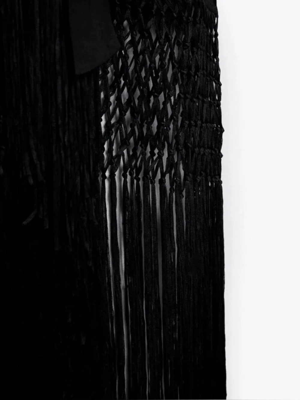 Zara | Fringed Linen Dress Limited Edition | Size S | NWT - Picture 11 of 14